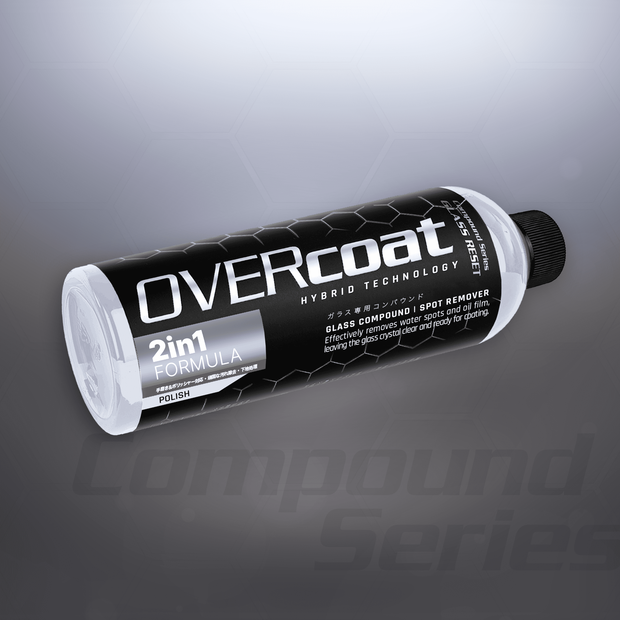 OVERcoat GLASS RESET Polidor para Vidros