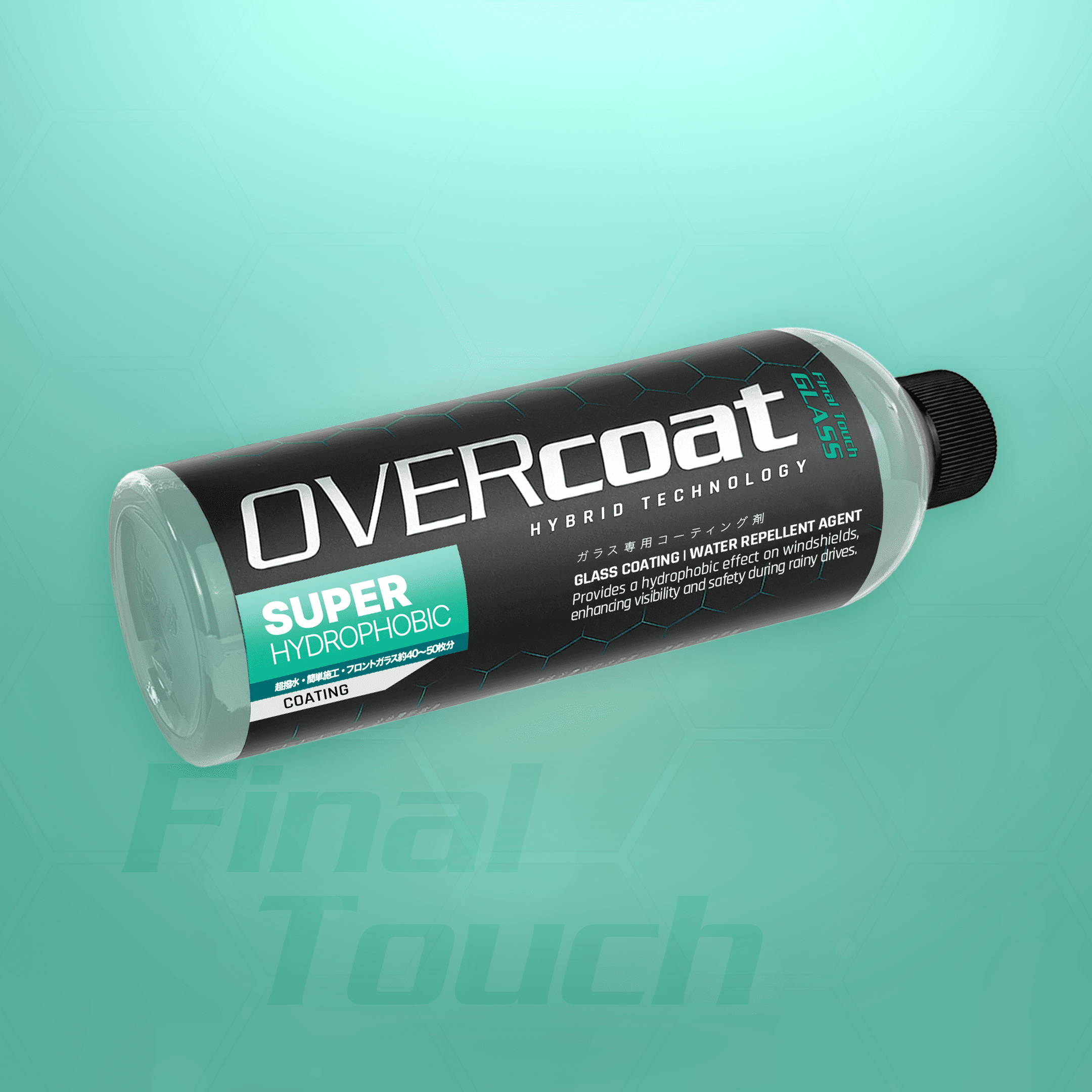 OVERcoat Final Touch GLASS car care wash detailing 洗車 カー ケア シャンプー coating コーティング