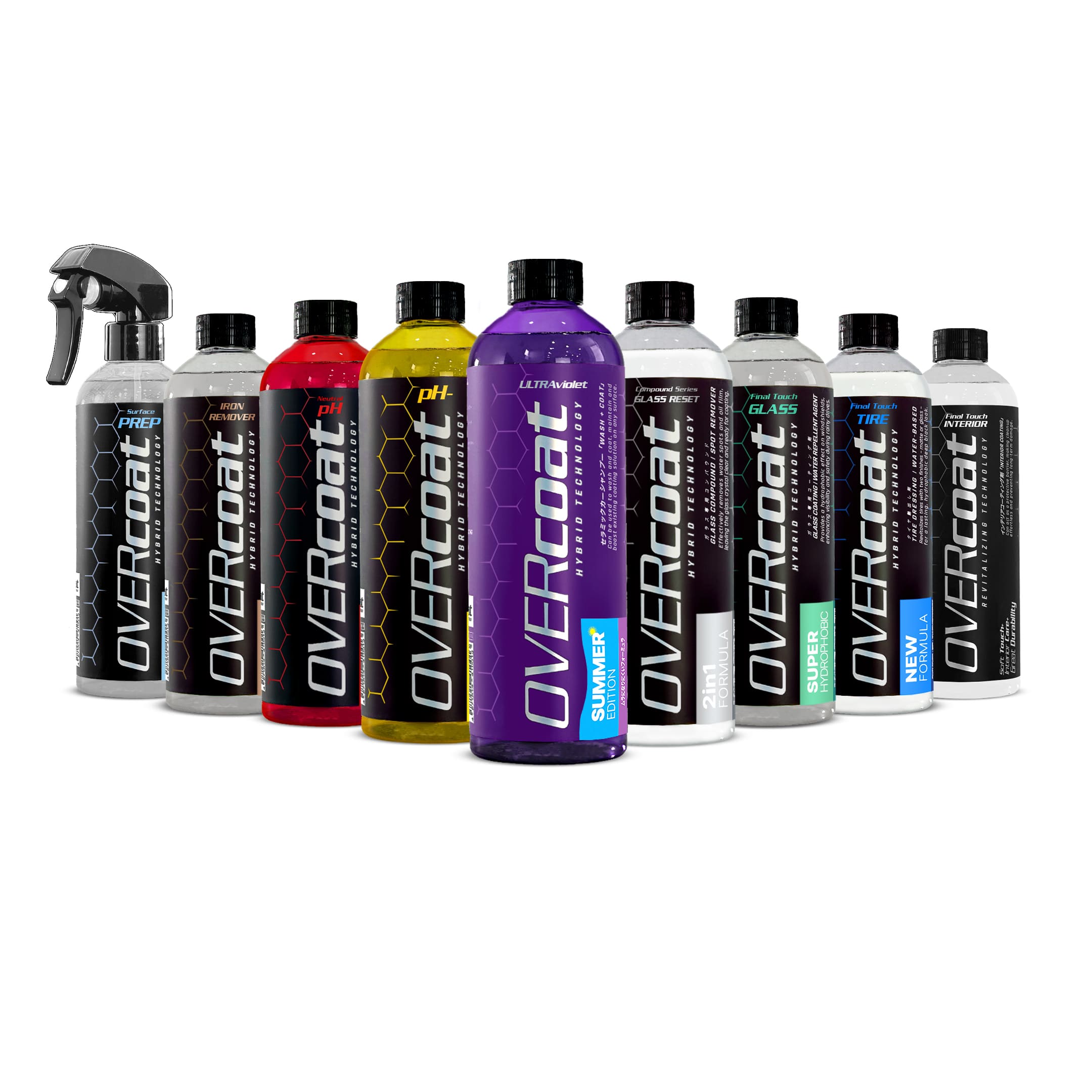 OVERcoat ラインナップ お得セット