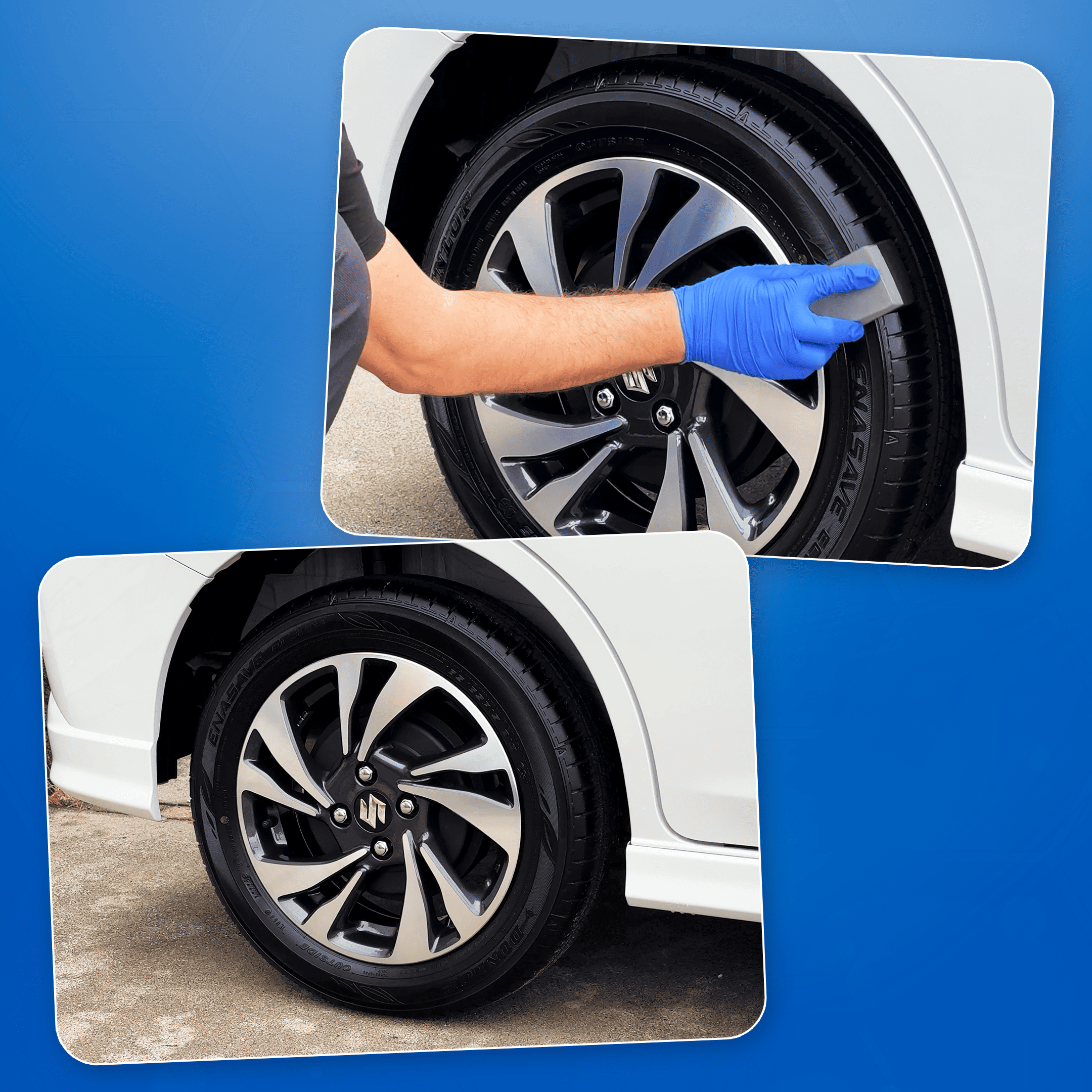 OVERcoat Final Touch TIRE タイヤ艶出し剤