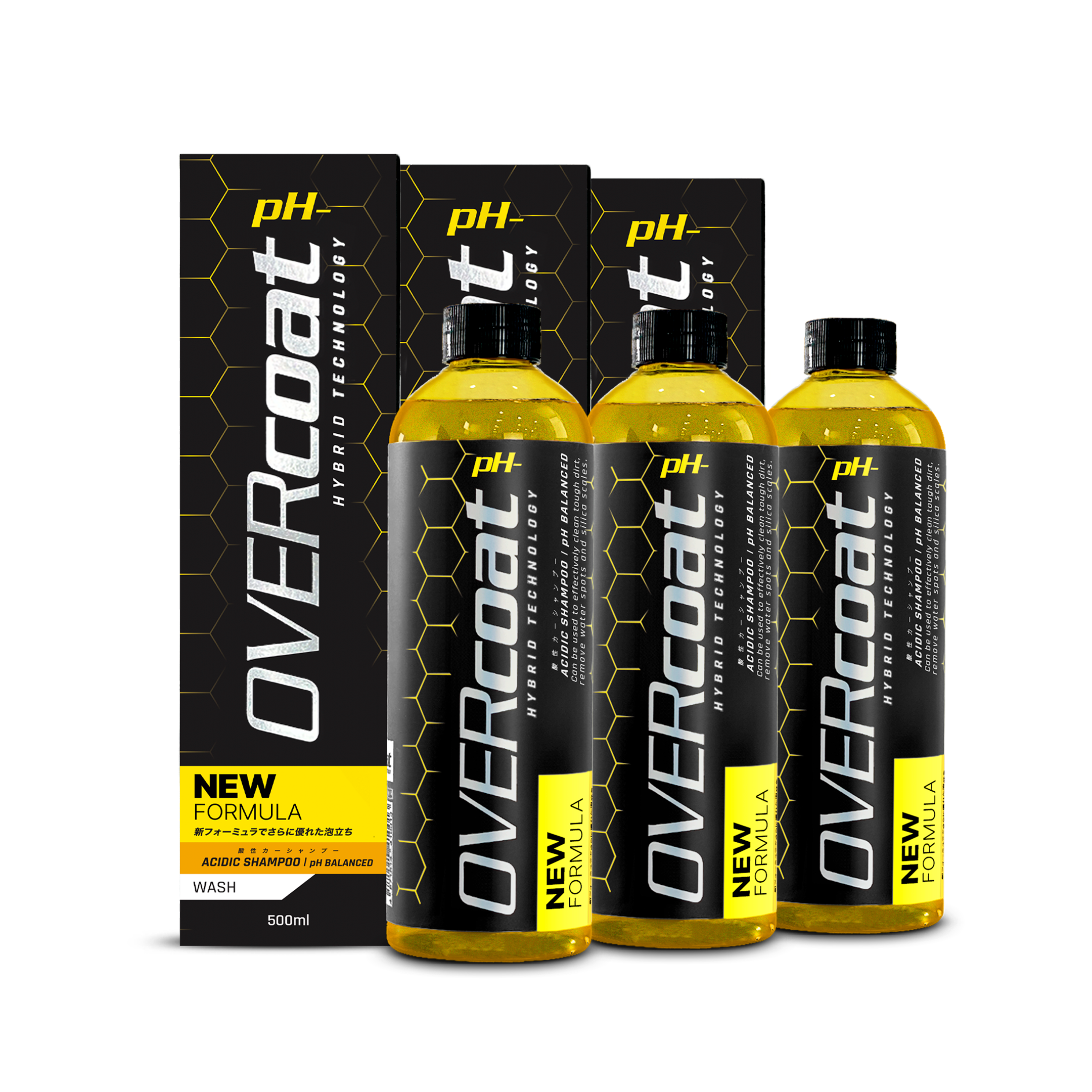 OVERcoat pH- | Acidic Shampoo