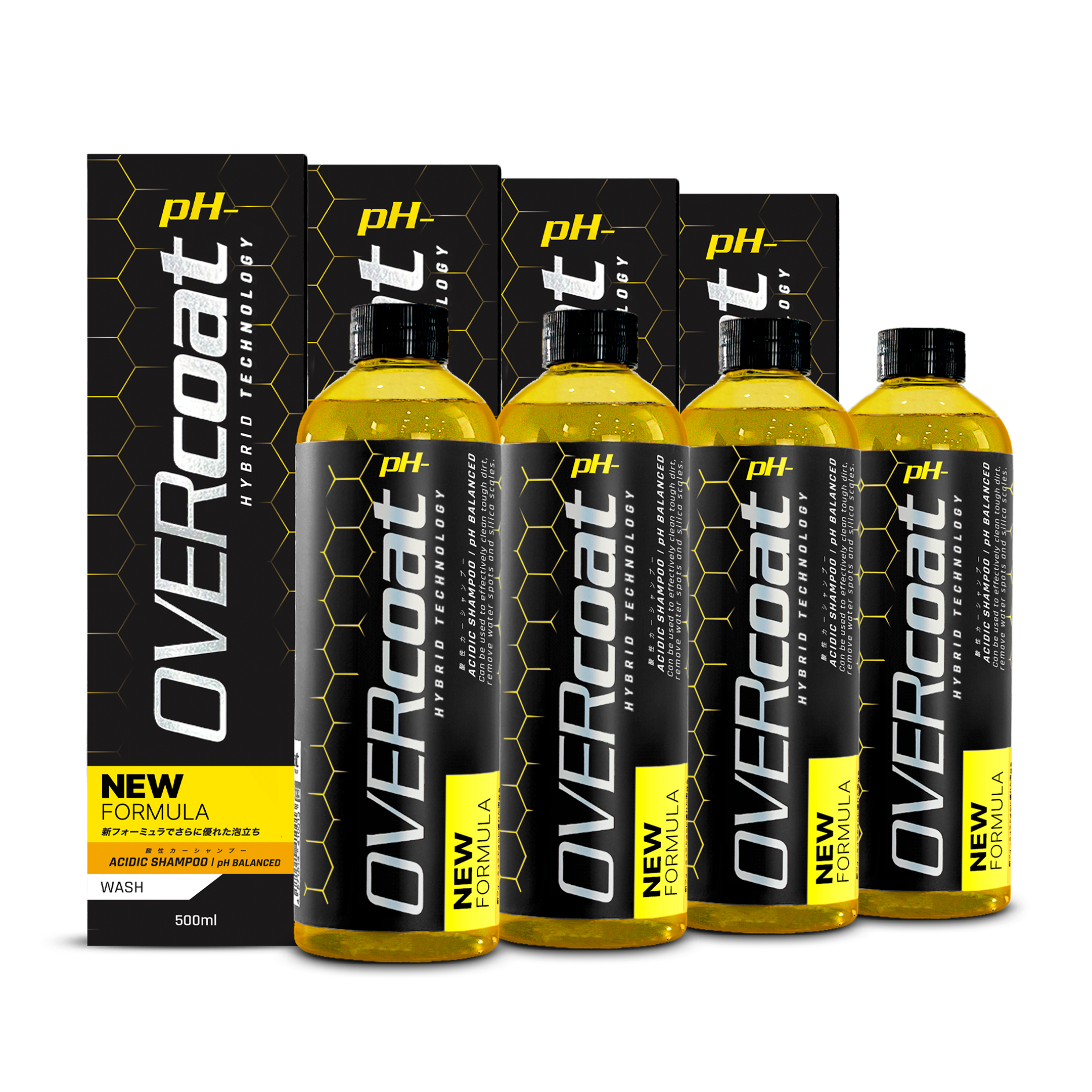 OVERcoat pH- | Acidic Shampoo