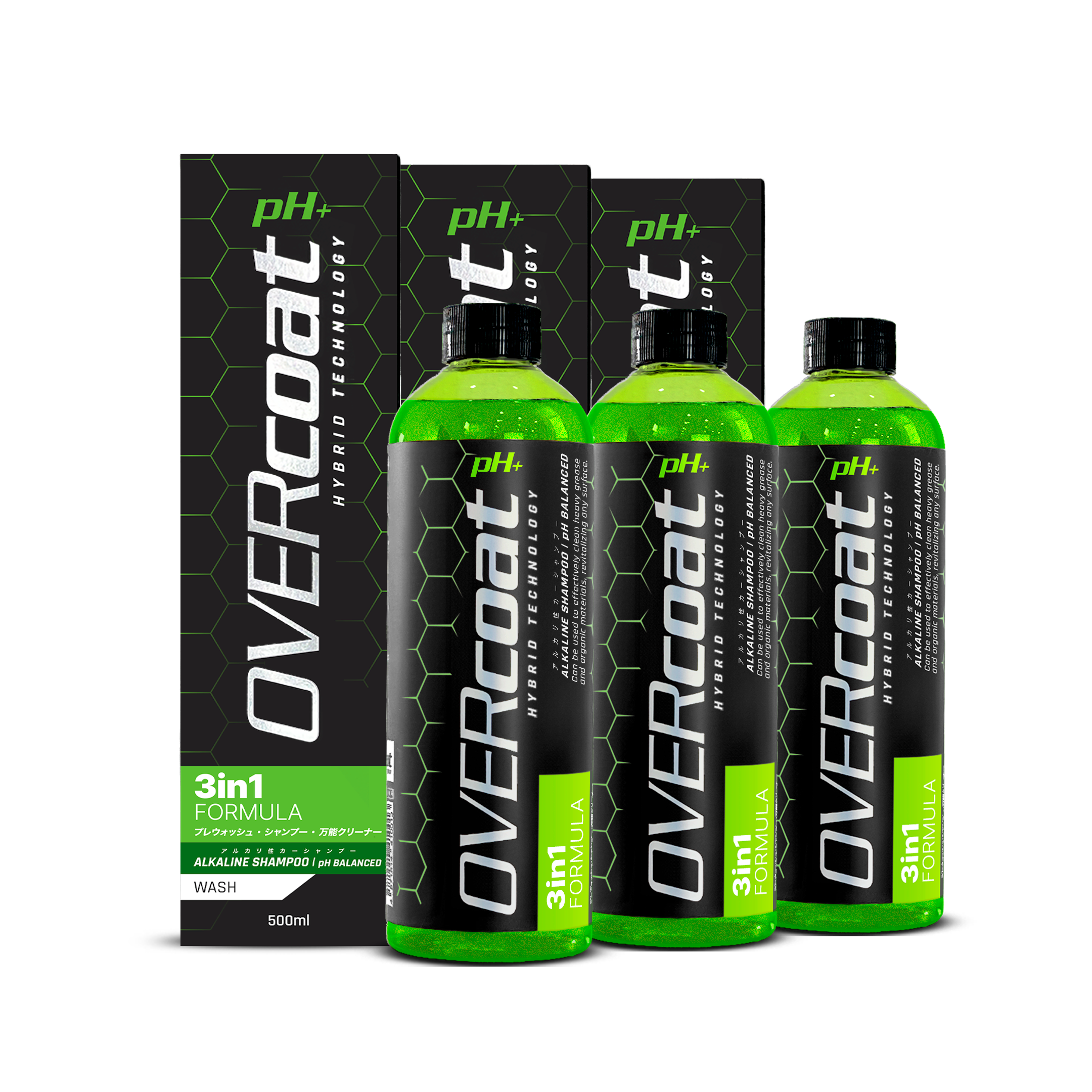 OVERcoat pH+ | Alkaline Shampoo