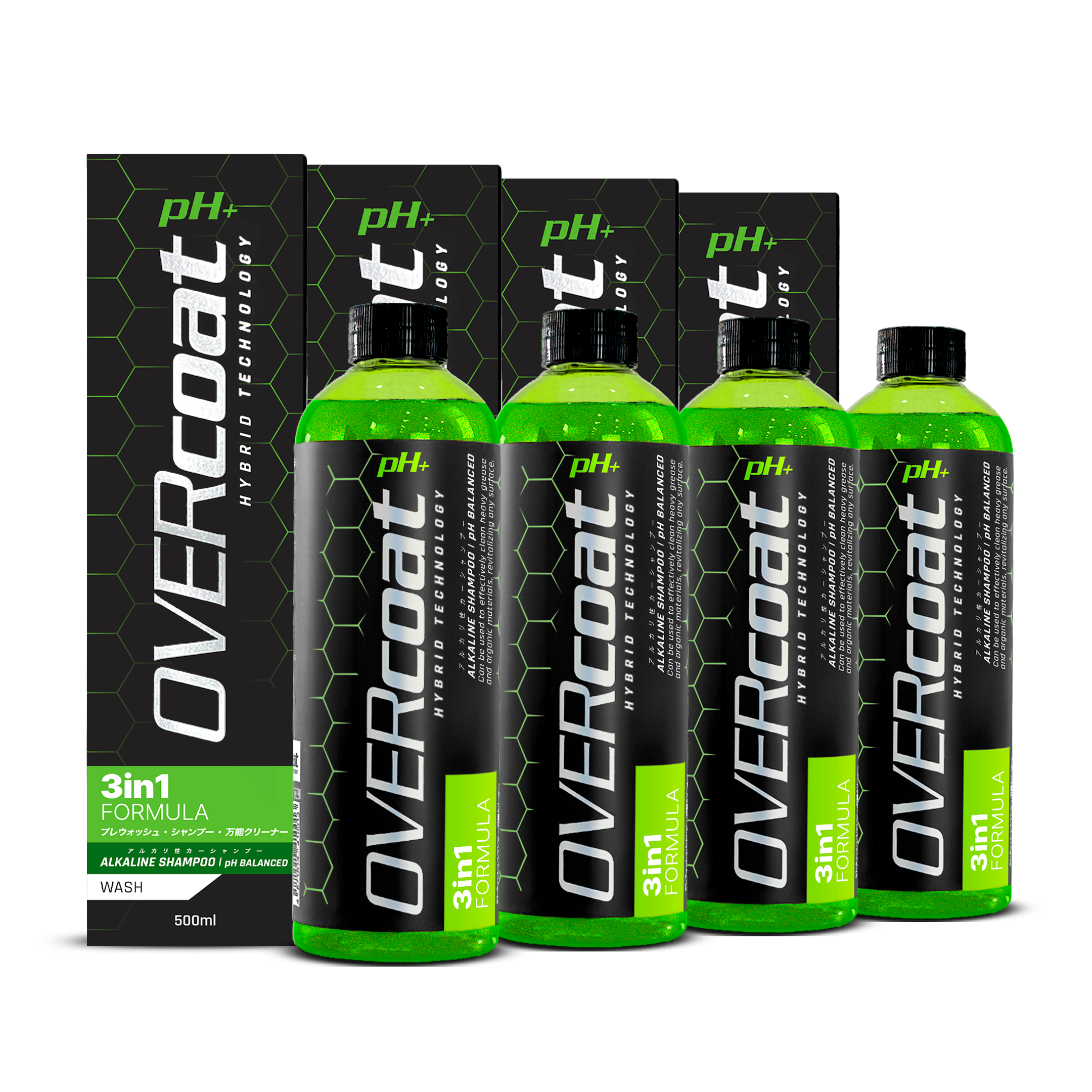 OVERcoat pH+ | Alkaline Shampoo