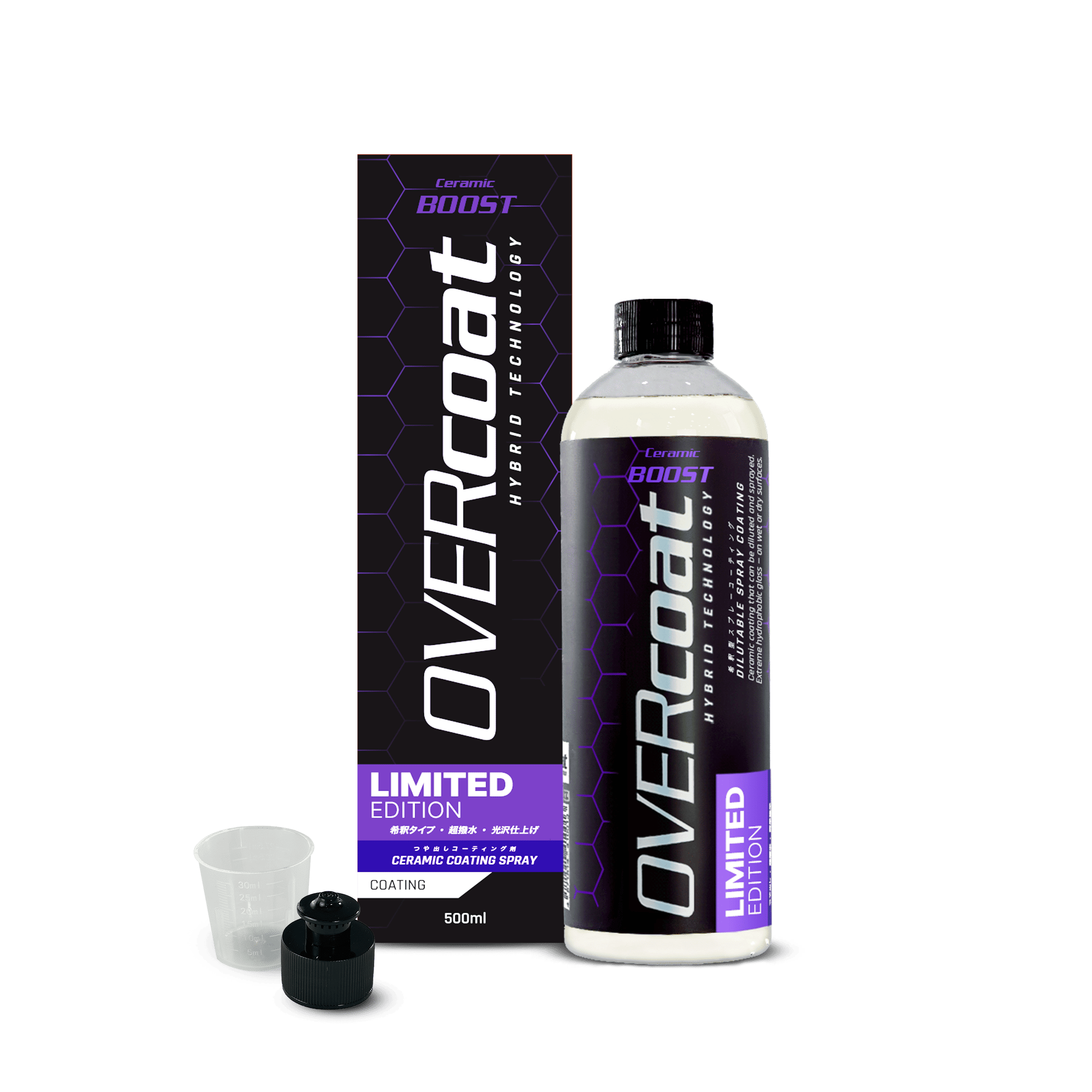 OVERcoat Ceramic BOOST コーティングスプレー