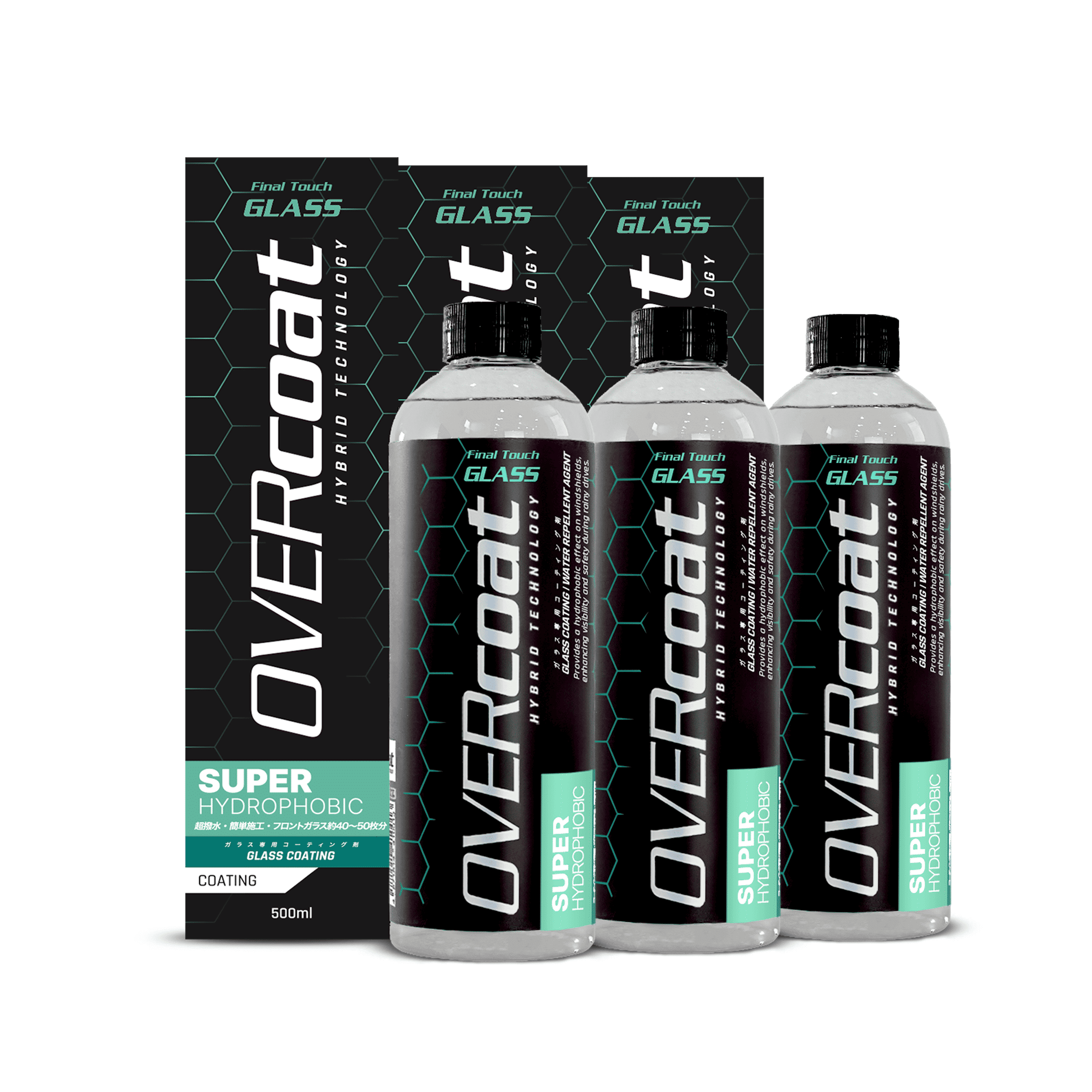 OVERcoat Final Touch GLASS ガラス専用コーティング剤