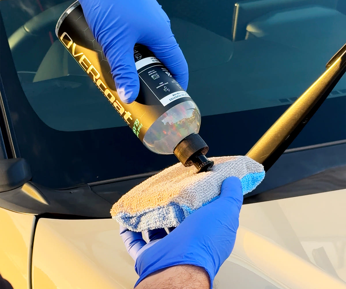 How to use OVERcoat Final Touch GLASS coating for glass windows windshield car care product