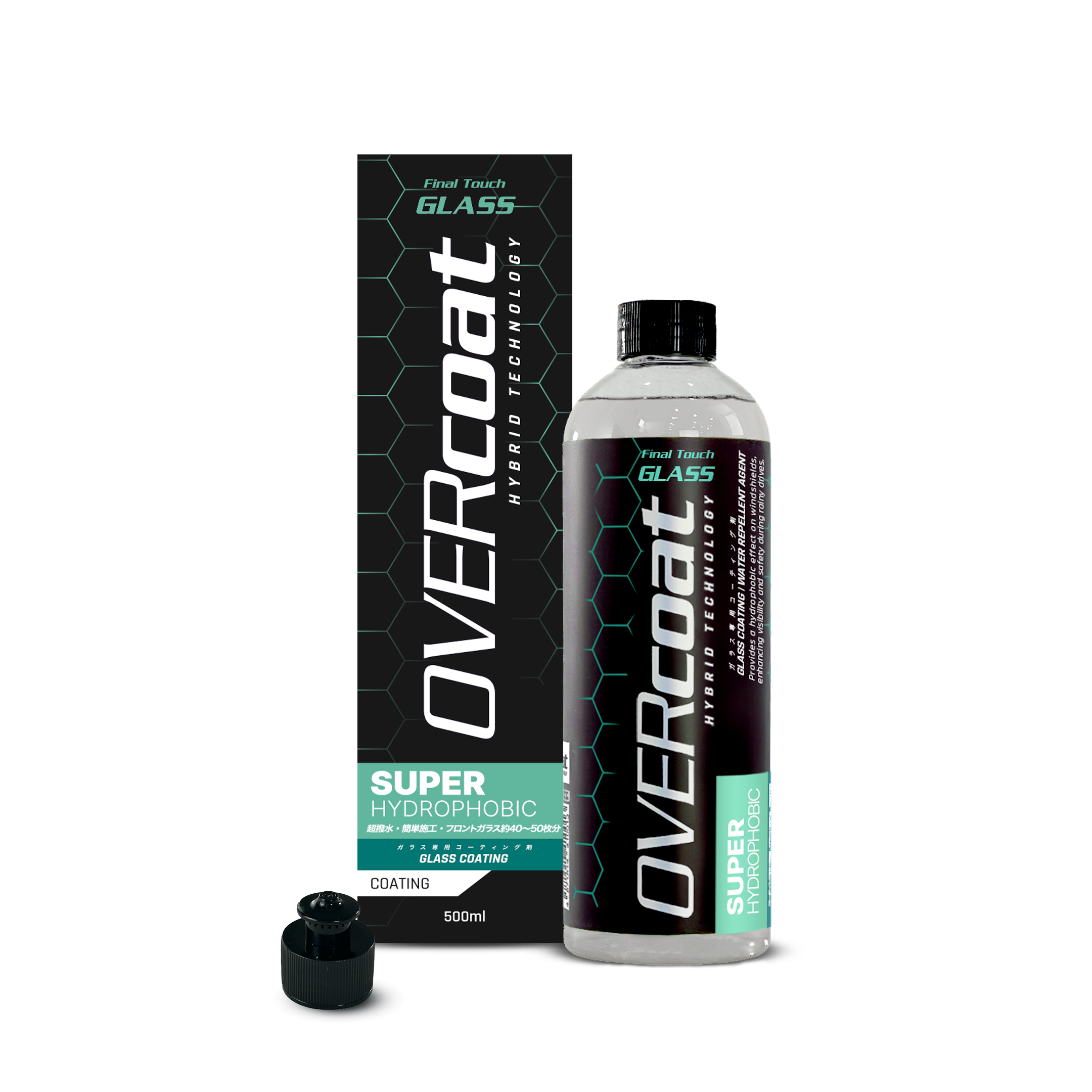 OVERcoat Final Touch GLASS Coating for windshield Product Car Care