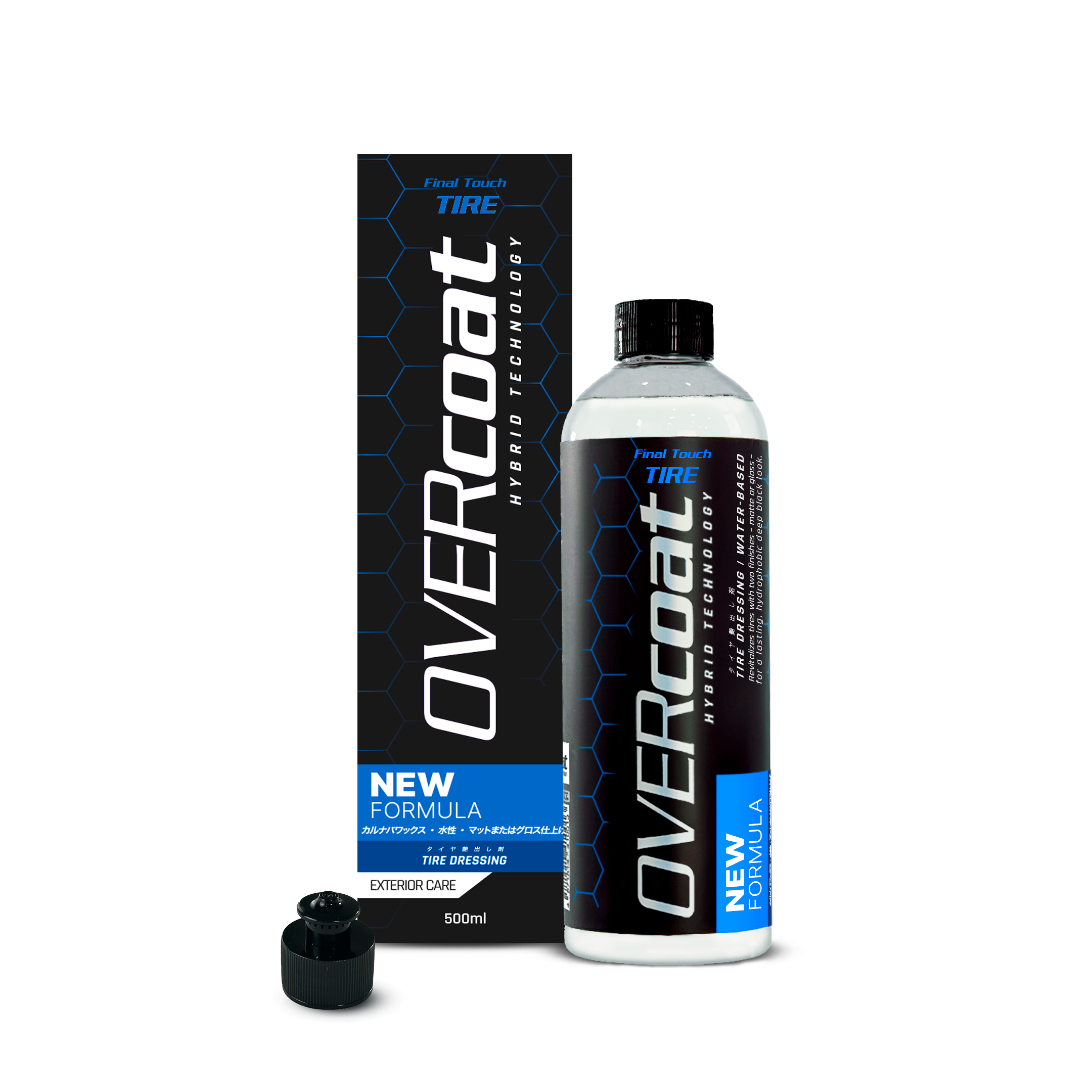 OVERcoat Final Touch TIRE Dressing wheel care car product detailing