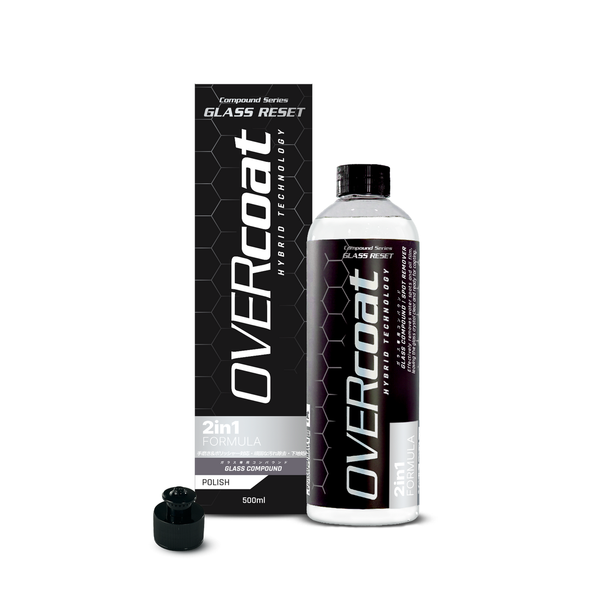 OVERCOAT JAPAN｜OVERcoat GLASS RESET ガラス専用コンパウンド