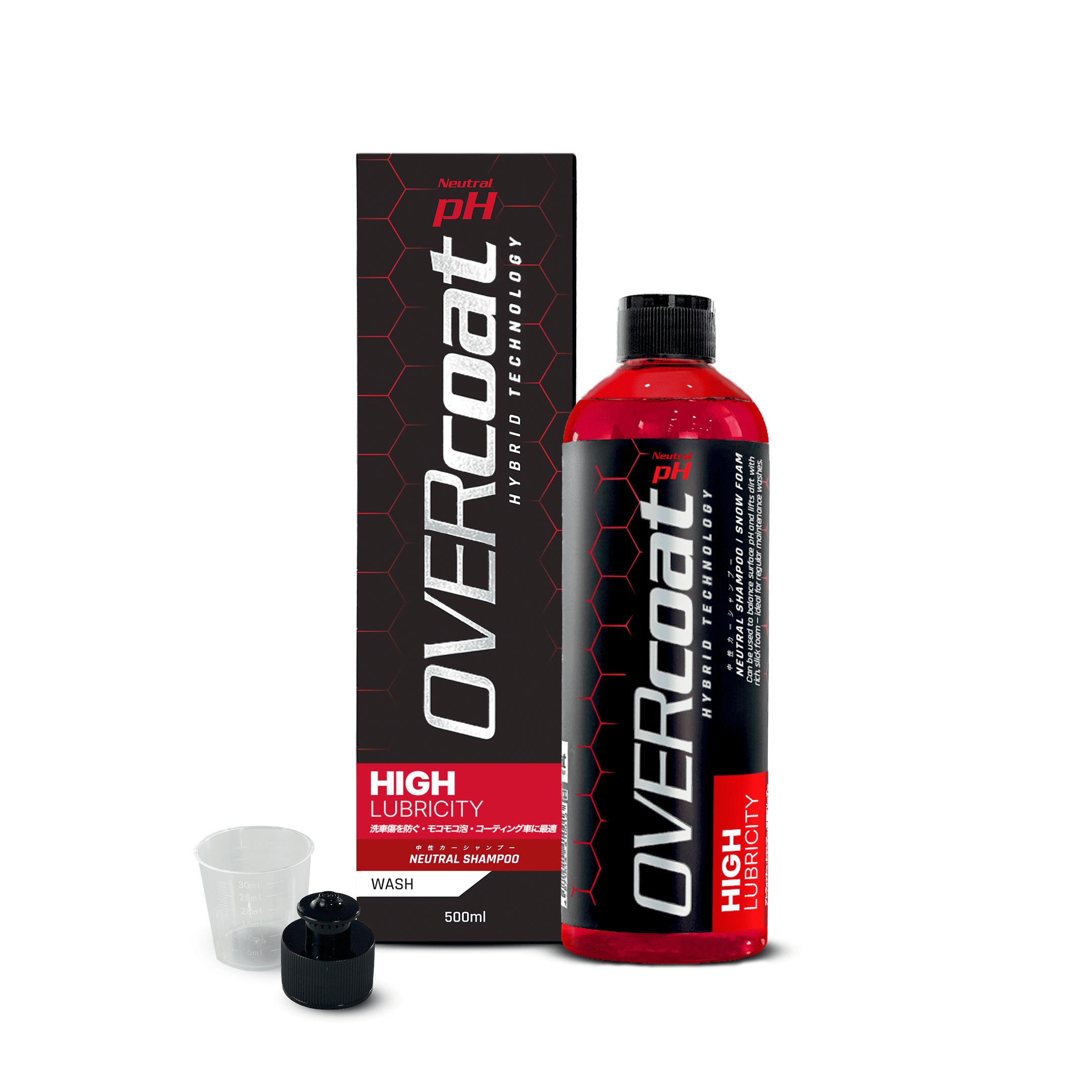 OVERcoat Neutral pH Shampoo Product Car care wash detailing