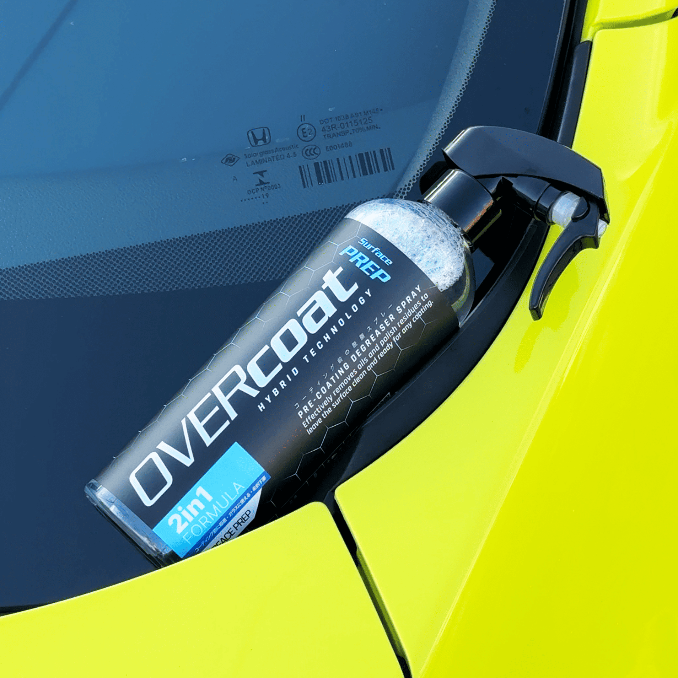 OVERcoat Surface PREP car care wash detailing 洗車 カー ケア シャンプー degreaser 脱脂 スプレー spray