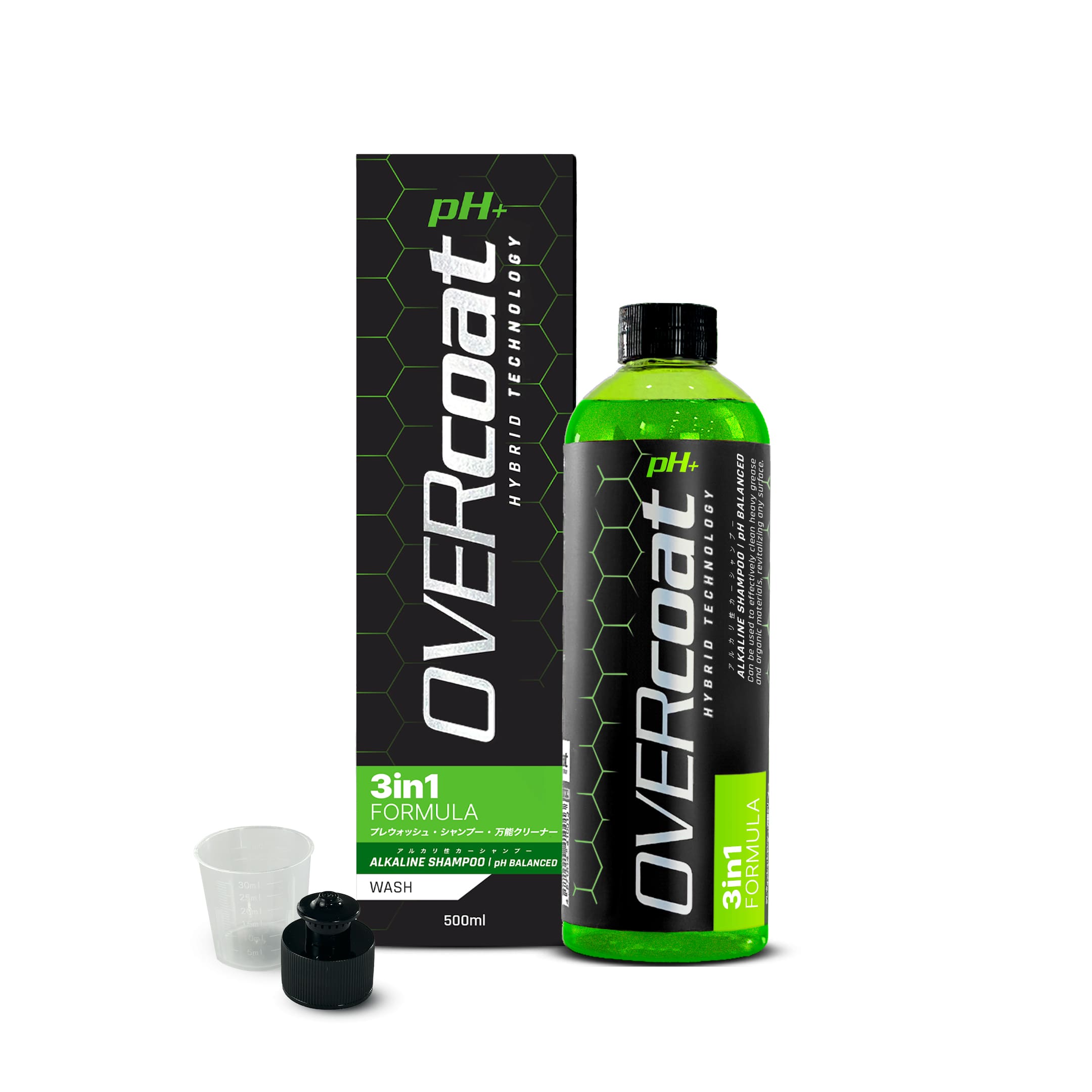 OVERcoat pH+ Alkaline Shampoo Product Car Care