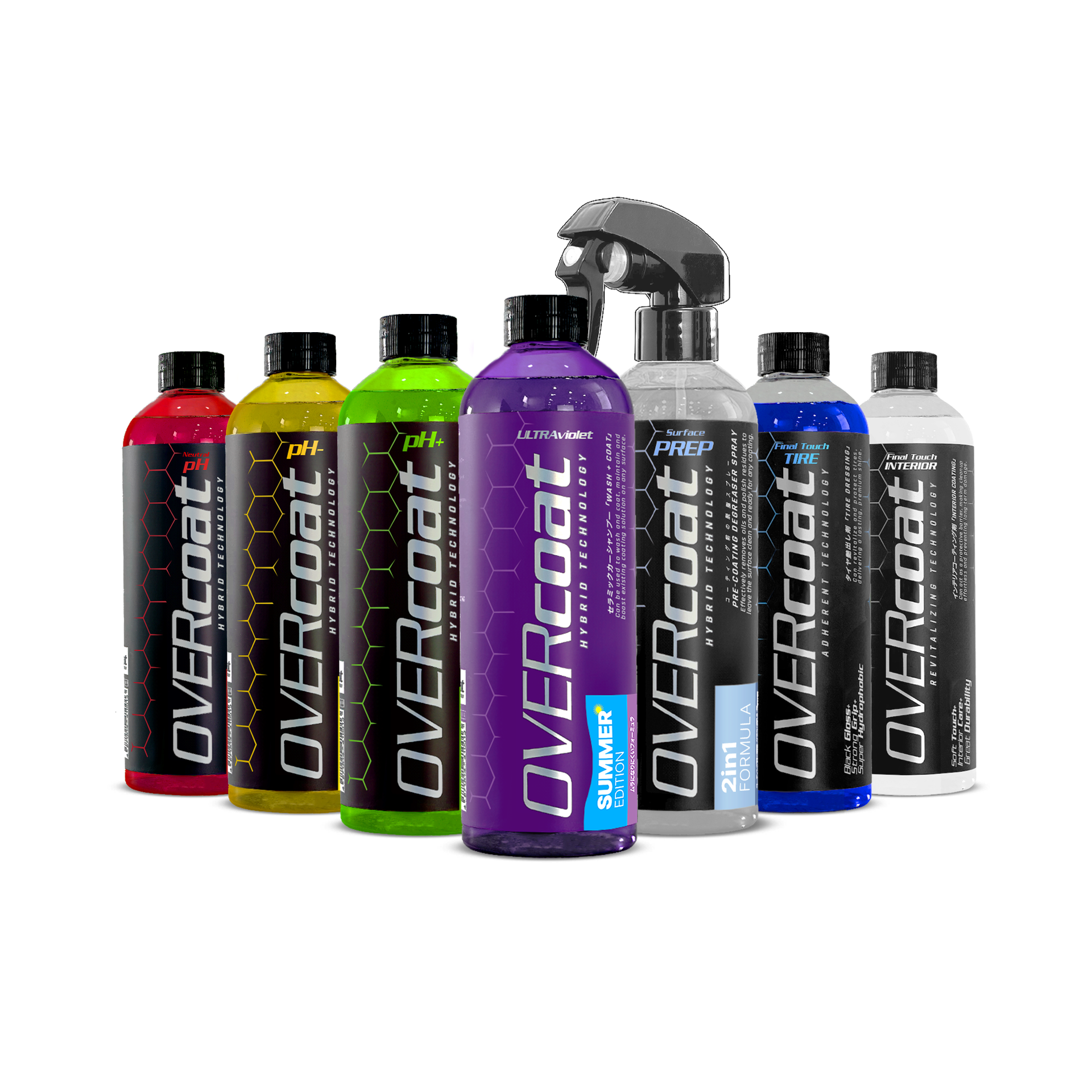 OVERcoat　リンスレスウォッシュ　洗車 3本セット剤　500ml　３本 オーバーコート】OVERcoat「500mlの大容量」リンスレス