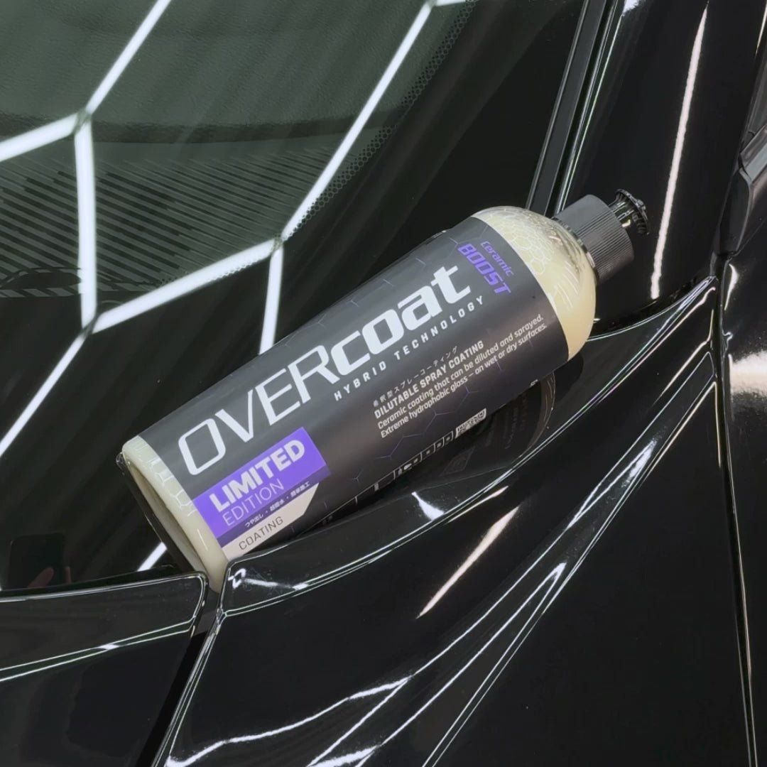 OVERcoat セラミックコーティングスプレー 500ml OVERCOAT JAPAN｜OVERcoat Ceramic BOOST コーティングスプレー